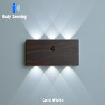 lampe murale led moderne rechargeable noir blanc bois 5000mAh interrupteur tactile chambre cuisine