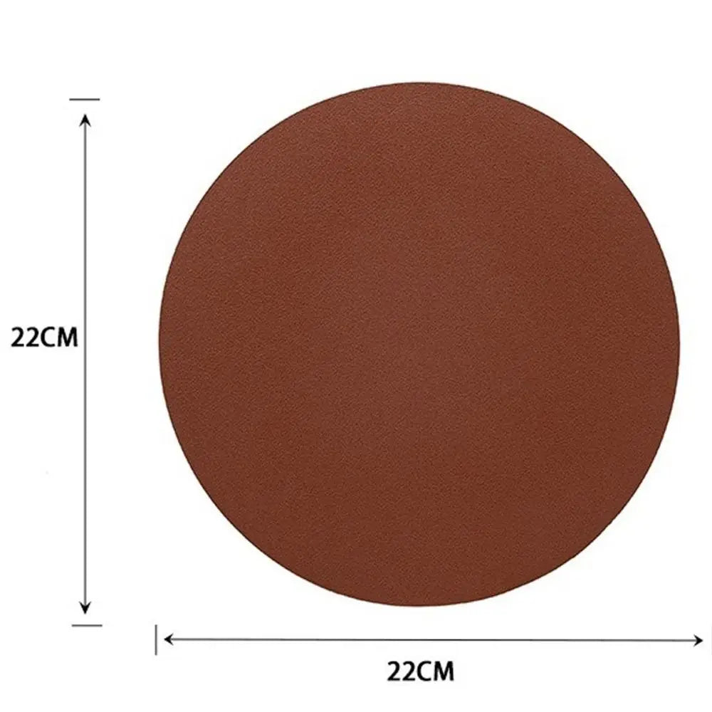 tapis souris cuir double face nappa marron noir gris rose vert rouge classique imperméable