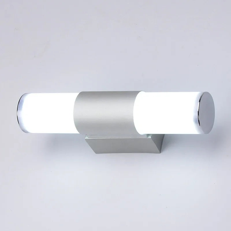 lampe murale led moderne blanc clips magnétiques éclairage salle bain 250mm 400mm 550mm aluminium