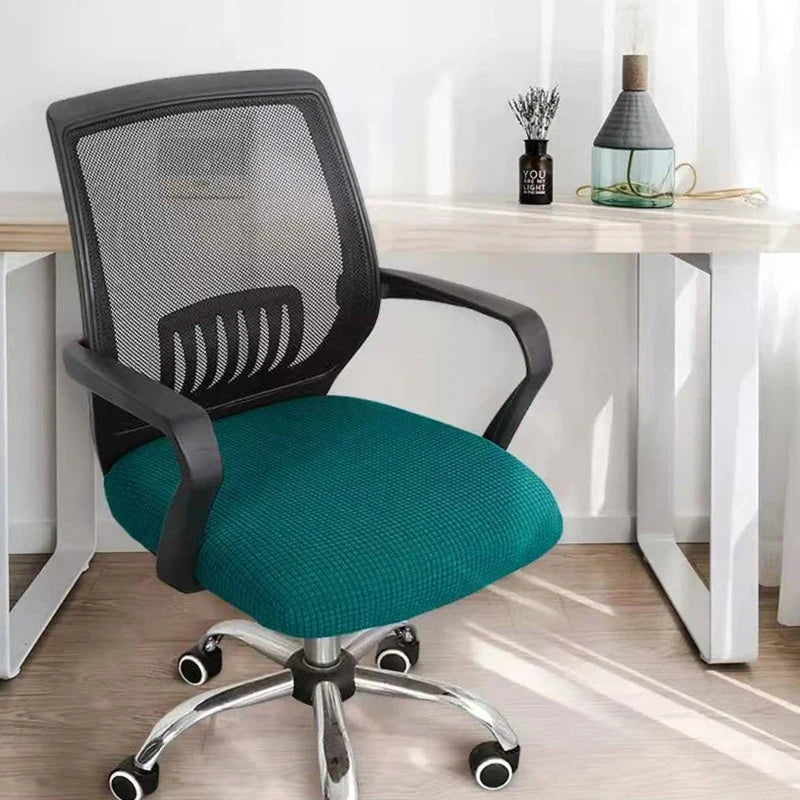 coussin chaise moderne vert foncé tissu carreaux adhésif polyester coton réglable durable qualité