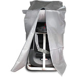 tapis roulant protection housse noir polyester anti poussière moderne drawstring 160cm 95cm