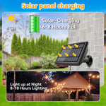 Panneau solaire de la guirlande avec indice IP65