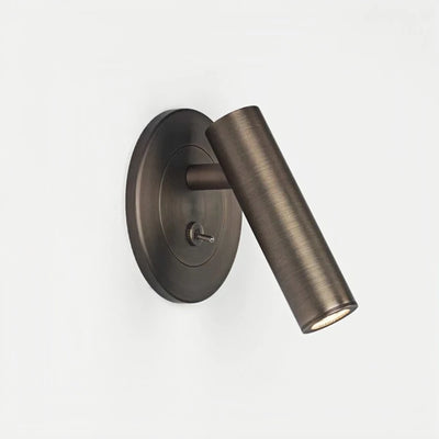 Applique murale LED moderne noire pour chambre à coucher