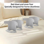 fixateur drap couvre lit adhésif moderne pratique gris clair plat lisse sécurisé matelas housse