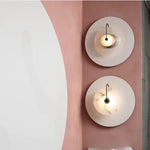 lampe murale moderne marbre blanc éclairage cuisine chambre salle manger led 24v 24m²