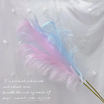 plumes décoratives intérieures violet bleu rose jaune orange blanc rouge naturel simple