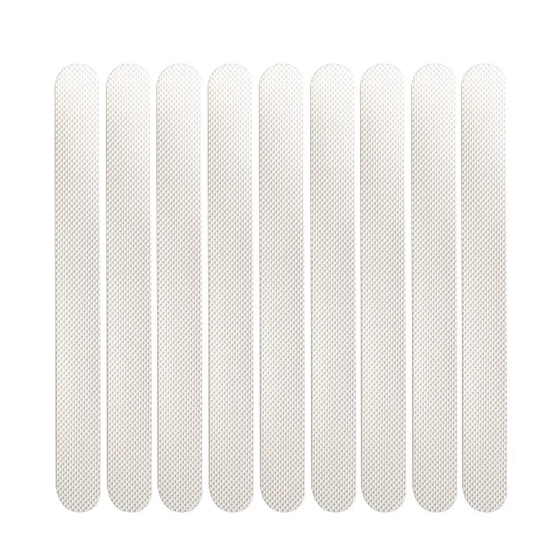 tapis bain antidérapant blanc autocollant adhésif salle bain douche sol sécurité moderne