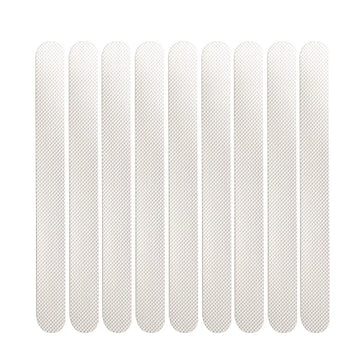 tapis bain antidérapant blanc autocollant adhésif salle bain douche sol sécurité moderne
