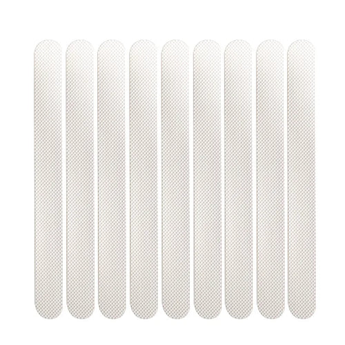 tapis bain antidérapant blanc autocollant adhésif salle bain douche sol sécurité moderne