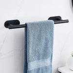 Porte-serviette mural jaune pour salle de bain design