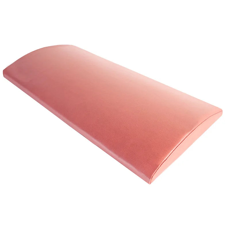 coussin lombaire support taille imperméable mousse mémoire forme amovible lavable moderne rose bleu orange