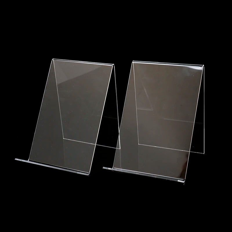présentoir livre transparent moderne support scolaire acrylique organisation art