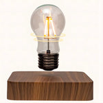 lampe led moderne minimaliste transparente verre base bois interrupteur tactile veilleuse deco