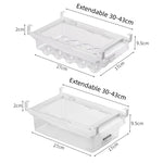 boîtes rangement réfrigérateur transparentes clips extensibles modernes pratique