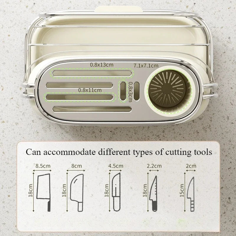 Organisation de cuisine avec porte-couteau Ombre Interieur