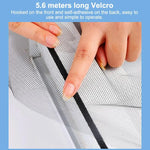 filet anti moustiques transparent polyester velcro moderne maille fine fenetre grande dimension haute qualité