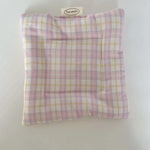 protector cushions pattern checkerboard colors violet rose white blue red green yellow