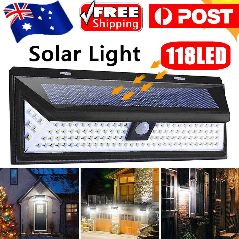 lumière solaire led détecteur mouvement extérieure moderne panneau solaire jaune verte noire blanc