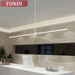 lampe suspendue moderne minimaliste aluminium blanc noir luminaire salon cuisine intérieur led