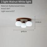 lampe moderne bois blanc abat jour verre motifs plissés éclairage chambre coucher