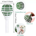 porte bouquet mousse florale mariage décoration intérieure utilitaire blanc vert fleurs artificielles