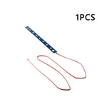 ruban led bleu moderne kit 23mm 71.5mm câble alimentation non visible opacité