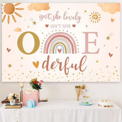 Arrière-plan bohème chic multicolore pour décoration d'anniversaire