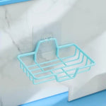 bac savon moderne adhésif bleu clair rose pâle grille tailles opaques salle bain douche