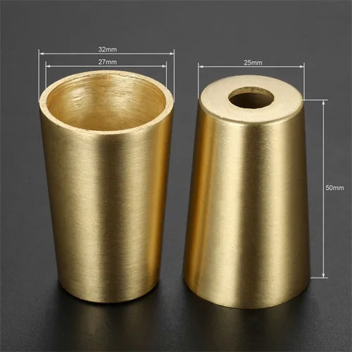 cache pot doré moderne lisse set pièces protection chaise table sécurité dorée