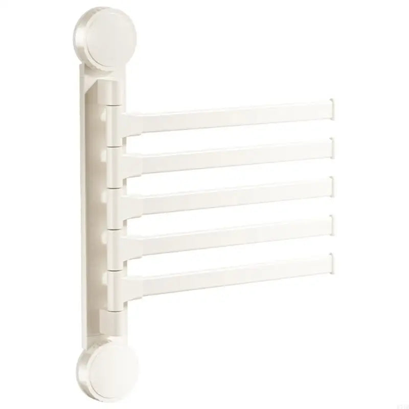porte serviettes pliable blanc moderne ventouses serviettes incluses suction cups