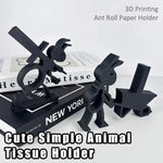 support rouleau papier toilette abeille moderne adhésif noir texture lisse minimaliste