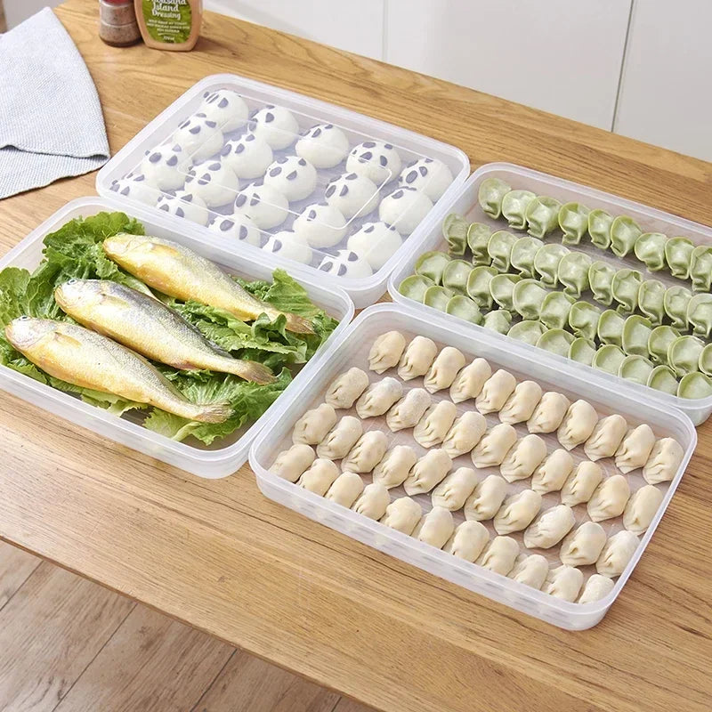 boîtes conservation alimentaire transparentes modernes passe congélateur plastique pratique rangement cuisine