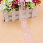 ruban dentelle 30mm violet rose orange bleu noir blanc motifs floraux classique polyester