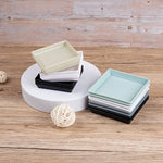 plateaux fleurs modernes noir blanc vert rose bleu 5.3cm 7cm 9cm 10pcs