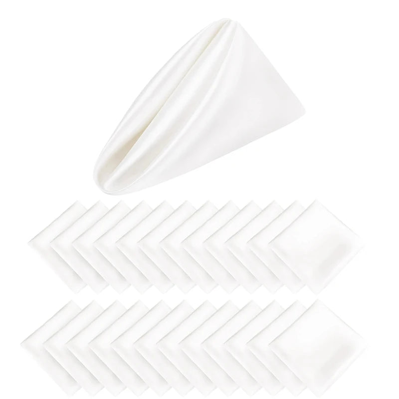 serviettes table rose pâle satinées modernes fêtes mariages extérieur