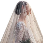voile mariée femme blanc translucide classique bouquet fleurs monocouche bord coupé accessoires mariage