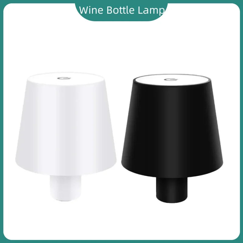 lampe poser moderne tactile usb charge blanc noir matériau abs led chambre restaurant festivalextérieur