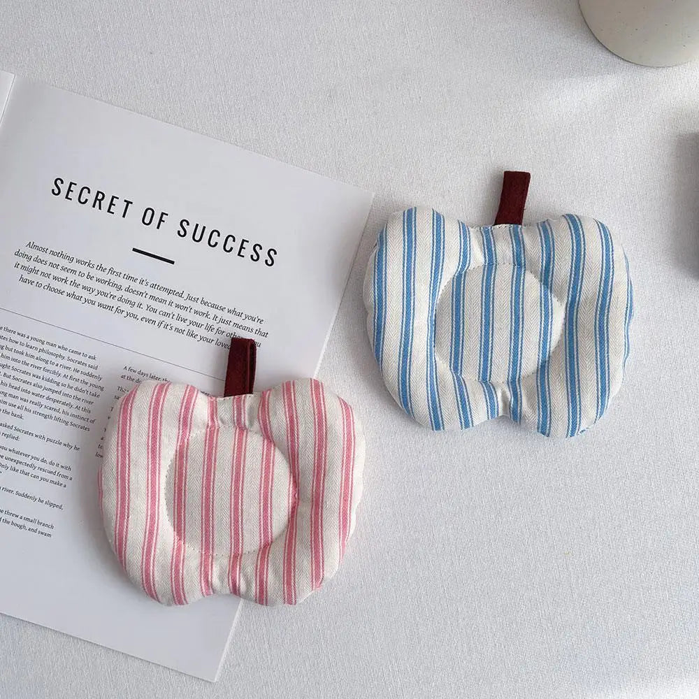 protège tasse moderne polyester blanc rose bleu motifs rayures points clips marron
