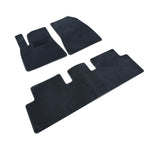 tapis sol velours épais noir moderne voiture sans fixation invisible