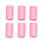 supports drap adhésifs invisibles moderne rose imprimé LOVE cœur pièces minimaliste