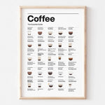 affiche guide impressions toile moderne nature morte blanc noir cadre bois clair vertical sans