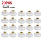 socquettes vis e27 ampoules blanc modernes base lampes doubles fixations plafonnier lumière or supports