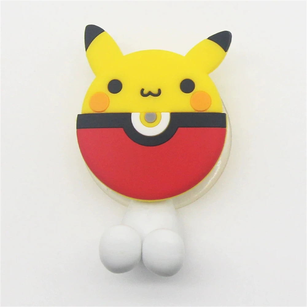 porte brosse dents murale pokemon pikachu squirtle bulbasaur ventouse salle bain