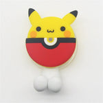 porte brosse dents murale pokemon pikachu squirtle bulbasaur ventouse salle bain