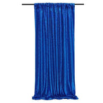 rideau fond paillettes bleu royal doré rouge élégant festif occasion anniversaire opacité deux panneaux