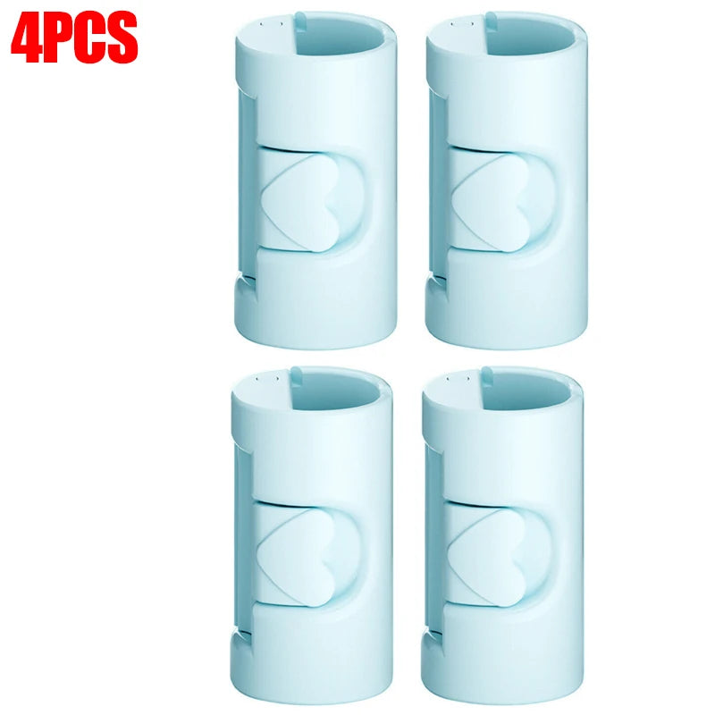 clips sacs transparent rose bleu clips lit support drap couette pratique moderne invisible