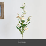 décoration maison bouquet fleurs artificielles couleurs variées moderne minimaliste valentin mariage anniversaire