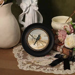 cadre photo ovale vintage noir doré bordure texturée transparent décoration murale farmhouse calligraphie oiseauportrait