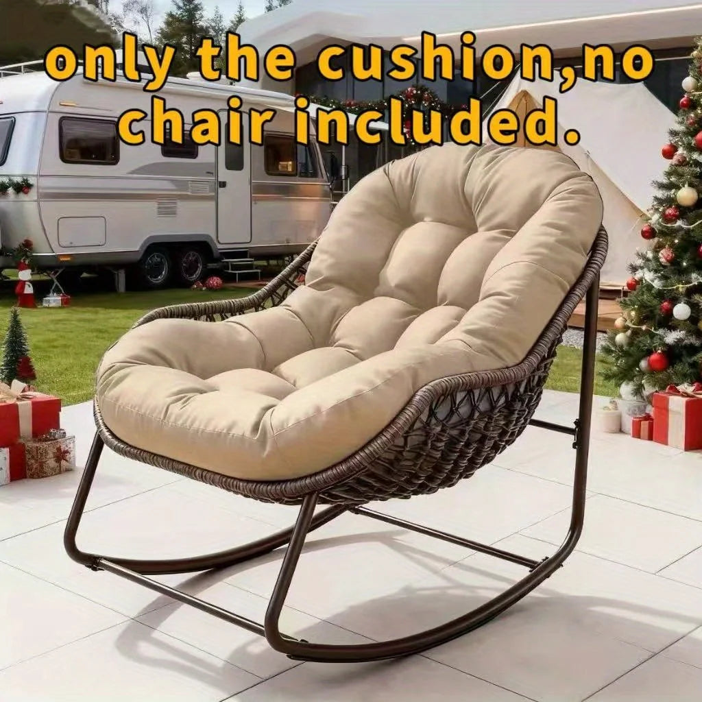coussin chaise gris uni moderne anti décubitus fibre polyester coton ergonomiqueintérieur extérieur
