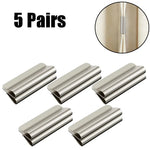 clips magnétiques rideaux argenté moderne fixation sans perçage paires 10 20